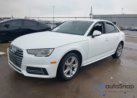 2018 Audi A4 2.0T Tech Ultra Premium/2.0T Ultra Premium from USA, damaged, VIN WAUKMAF44JA119448